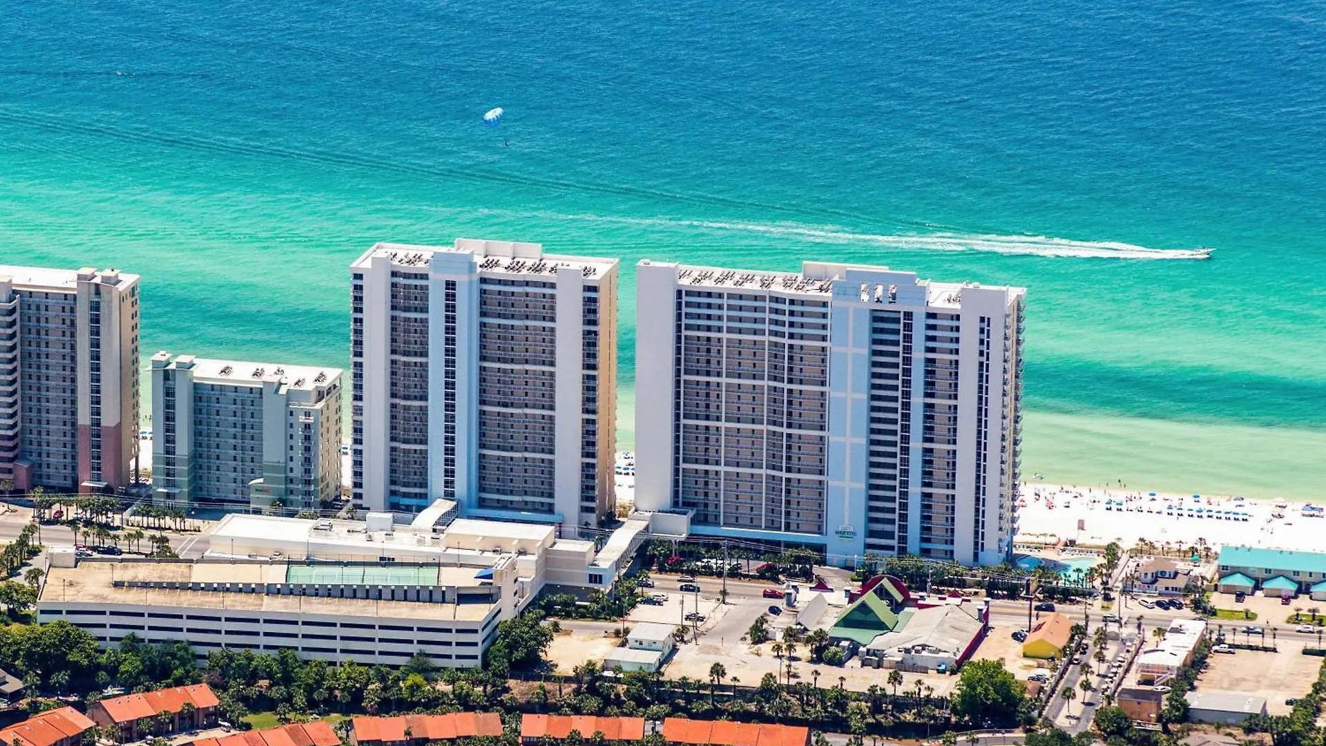 Gulf Views, Beachfront, Majestic Beach Resort Panama City Beach